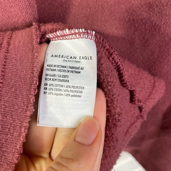 American Eagle Pink Cropped Turtlenecks XS Womens - Picture 4 of 5